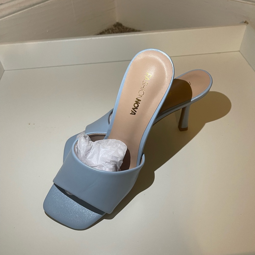 Powder Blue Heels